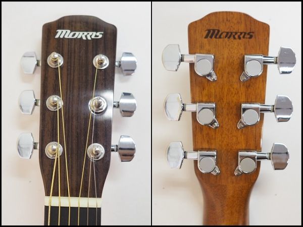 MORRIS FC-2TS エレアコ アコースティックギター ソフトケース付き 美品 楽器/170サイズの画像3