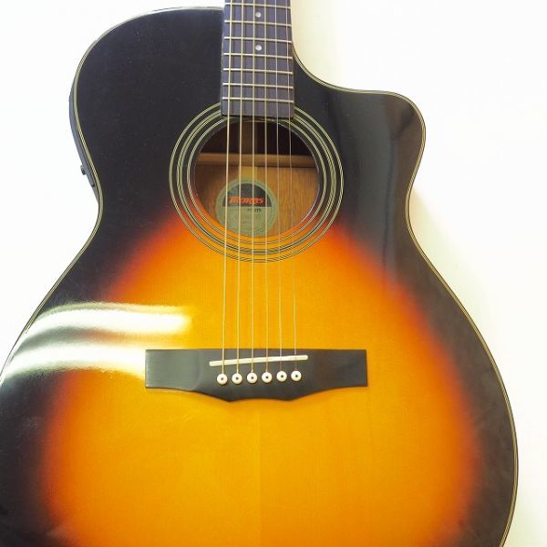 MORRIS FC-2TS エレアコ アコースティックギター ソフトケース付き 美品 楽器/170サイズの画像6