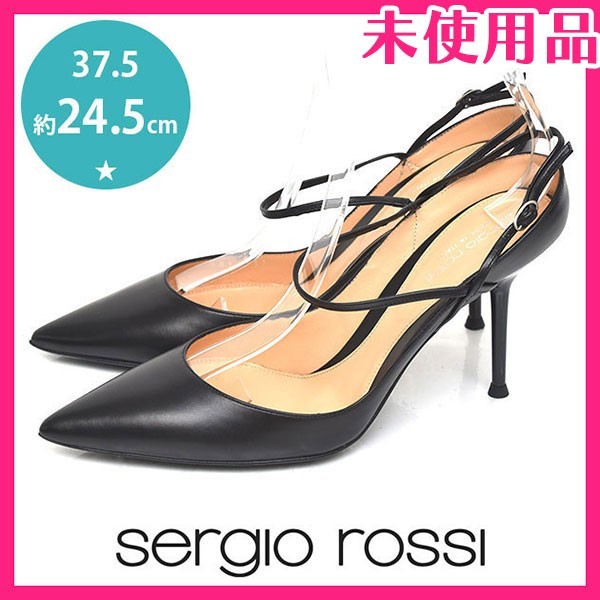 即納NEW セルジオロッシsergio rossiポインテッドトゥスウェード