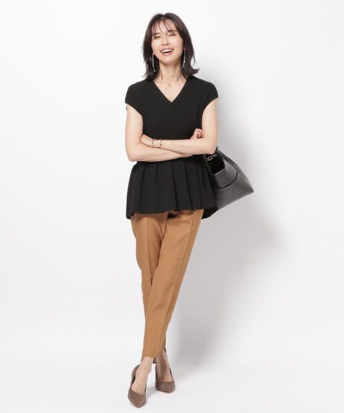 未使用 佐田真由美さん着 BARNYARDSTORM バックステップヘムパンツCA