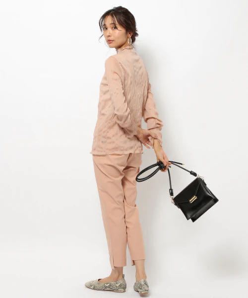 ほぼ新品*佐田真由美さん着 BARNYARDSTORM 美脚 ステップヘムパンツ