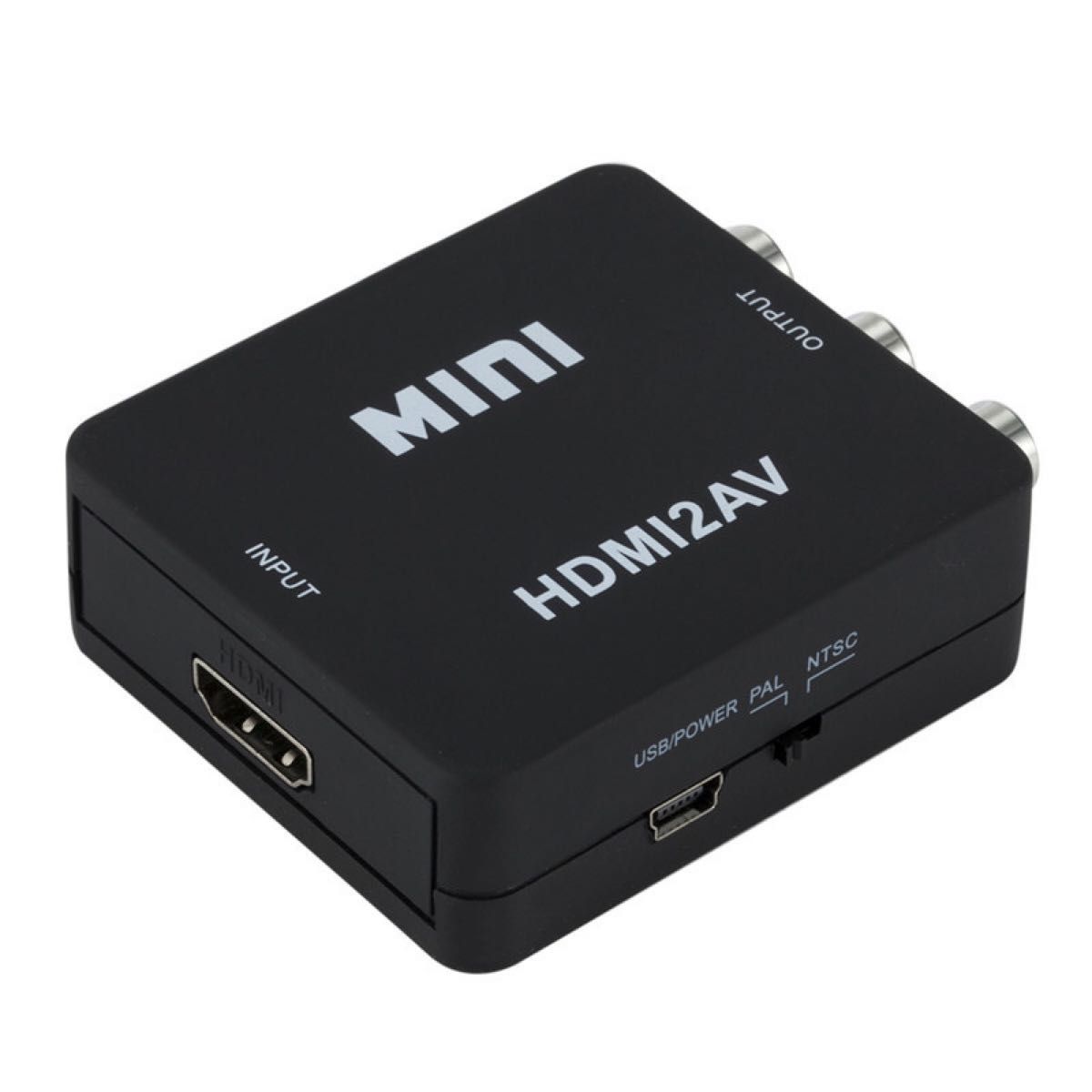 HDMI→RCA変換器＋HDMIケーブル0.5m付き