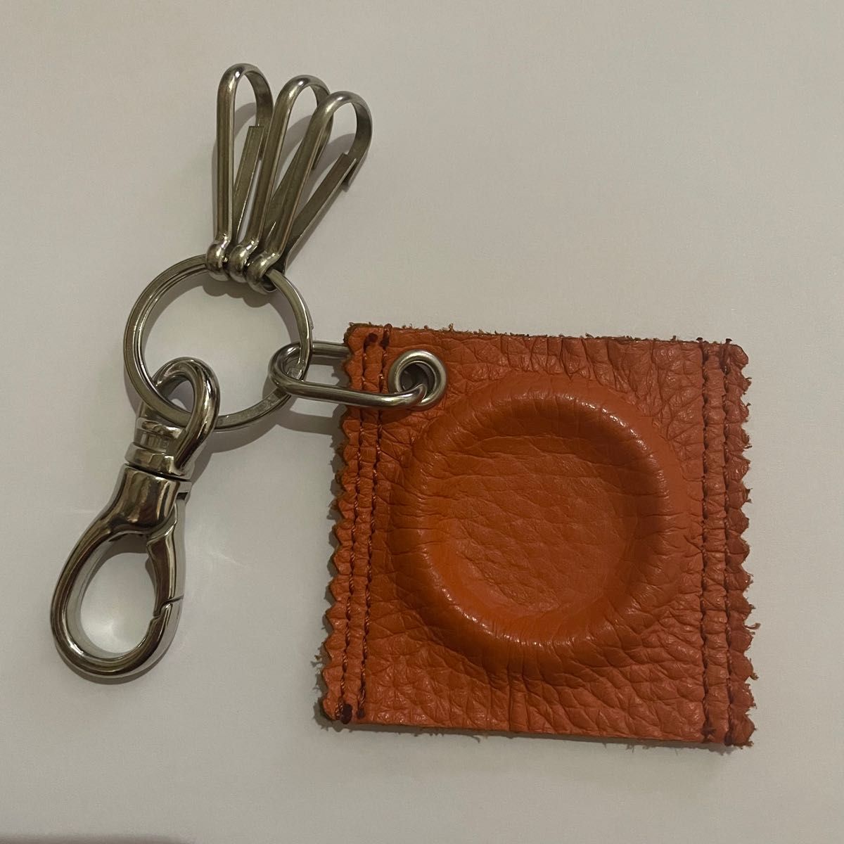 Skin tokyo コンドームキーホルダー 初期 condom keyring レザーキーホルダー