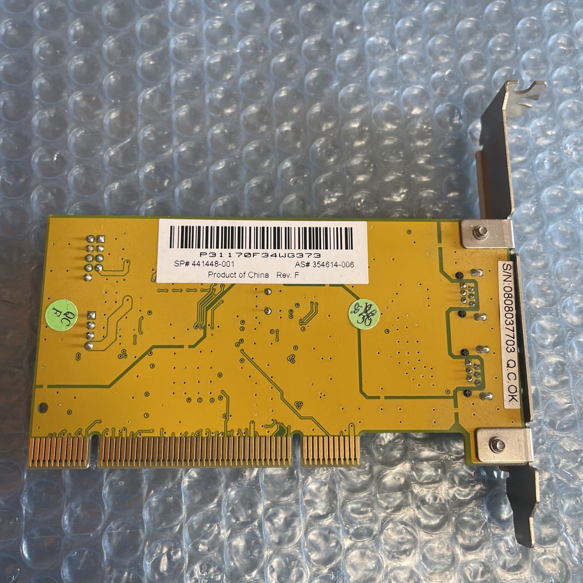 (17-106)HP original XW4600/XW4400 etc. IEEE1394 extension card /PCI 441448-001 354614-006 (ET0981)