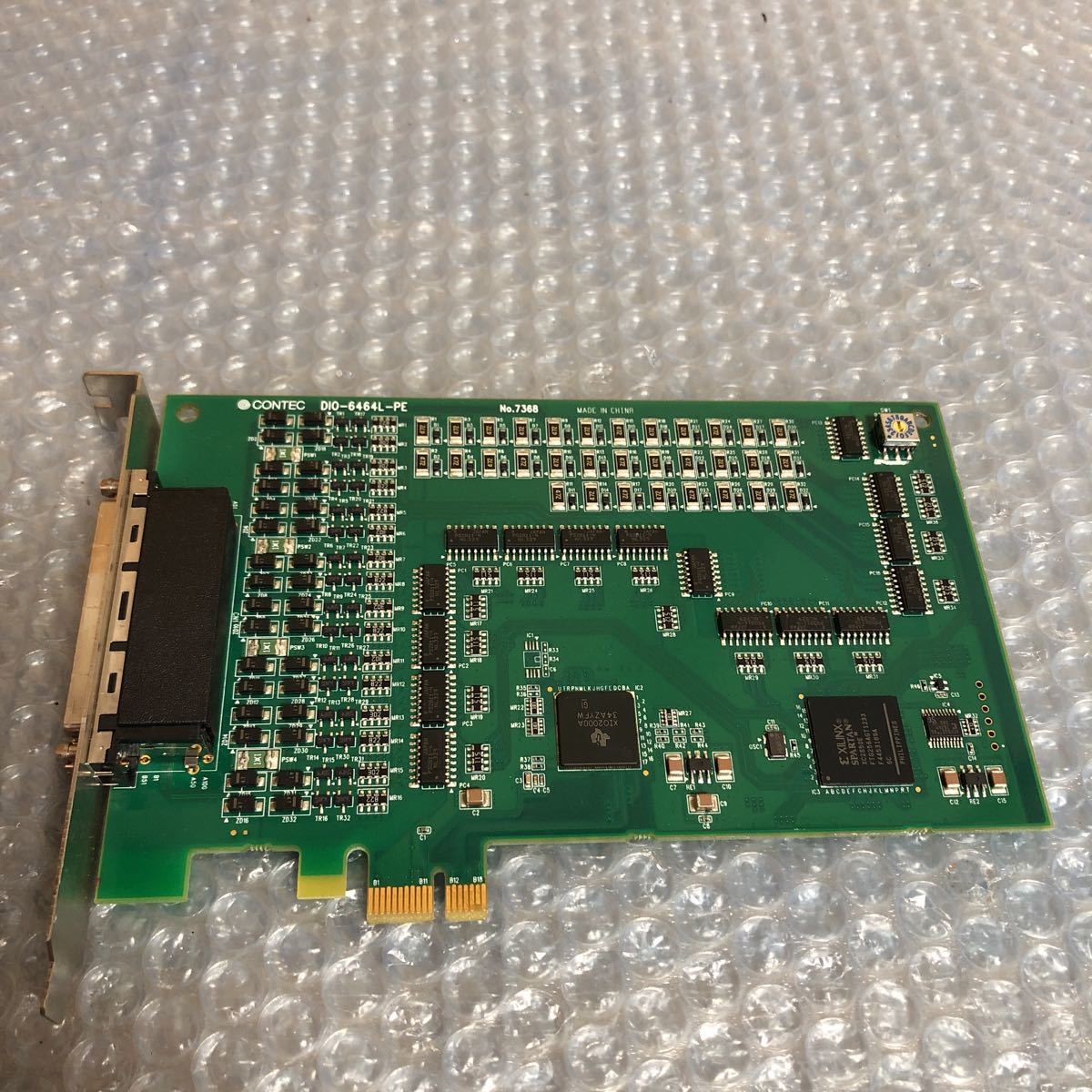 (421)コンテック PCI Express対応 絶縁型デジタル入出力ボード DIO-6464L-PE
