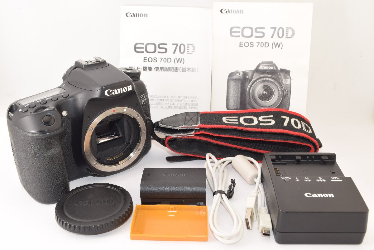 Canon EOS 70D(W) ボディ美品-