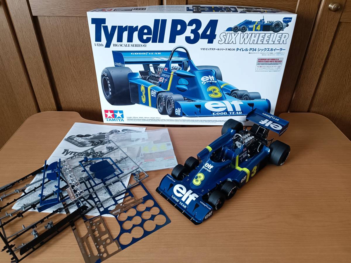 Yahoo!オークション - 1/12 タミヤ タイレルP34 シックスホイーラー