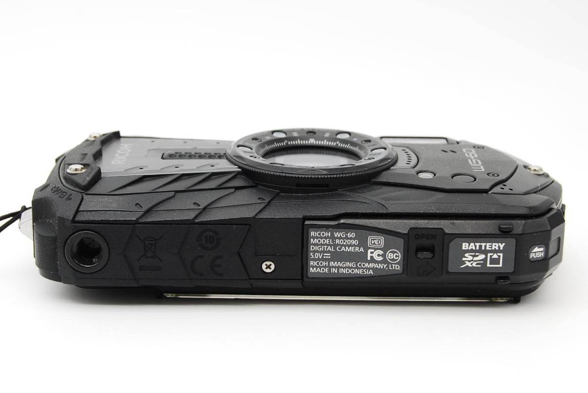 極上美品】RICOH リコー WG-60 ブラック 本格防水デジタルカメラ 14