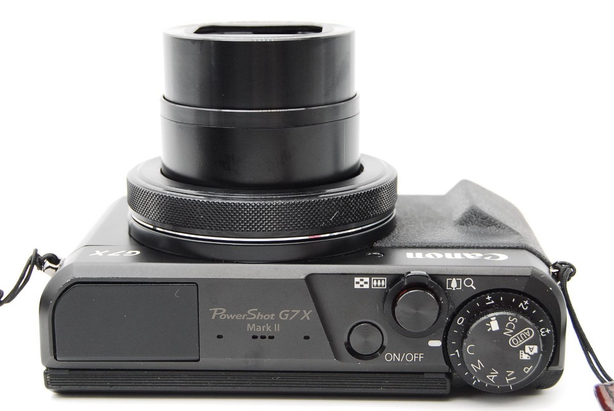 美品】Canon キャノン デジタルカメラ PowerShot G7 X MarkII 光学4.2倍ズーム 1.0型センサー PSG7X MarkII  管:2217