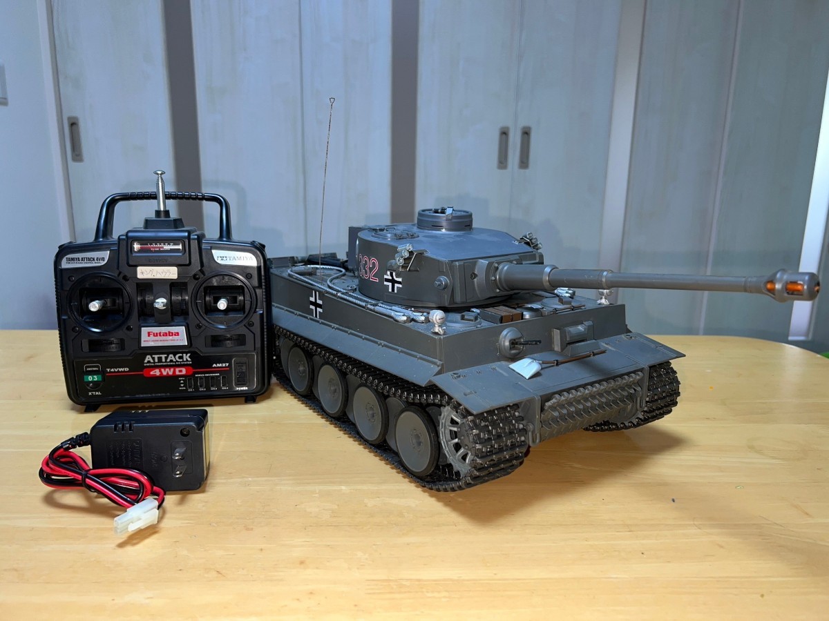 うのにもお得な タイガーI タミヤ 初期生産型 1/16 ラジオコントロール