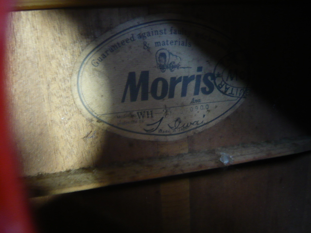 1◆Morris　モーリス　ギター　楽器 弦楽器◆中古◆ロ6_画像10