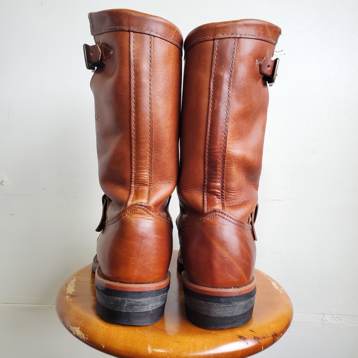 905◇チペワ CHIPPEWA エンジニアブーツ 8E 26㎝位 茶 ブラウン 91066