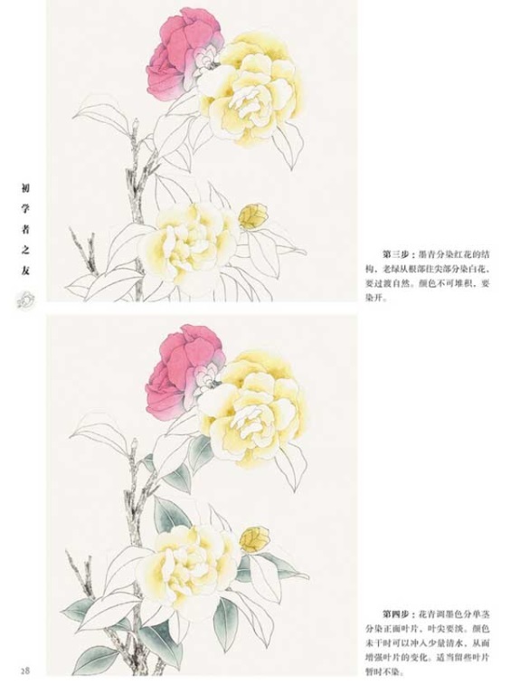 9787558059100　工筆四季花卉2　初心者の友　中国画技法　中国絵画_画像3