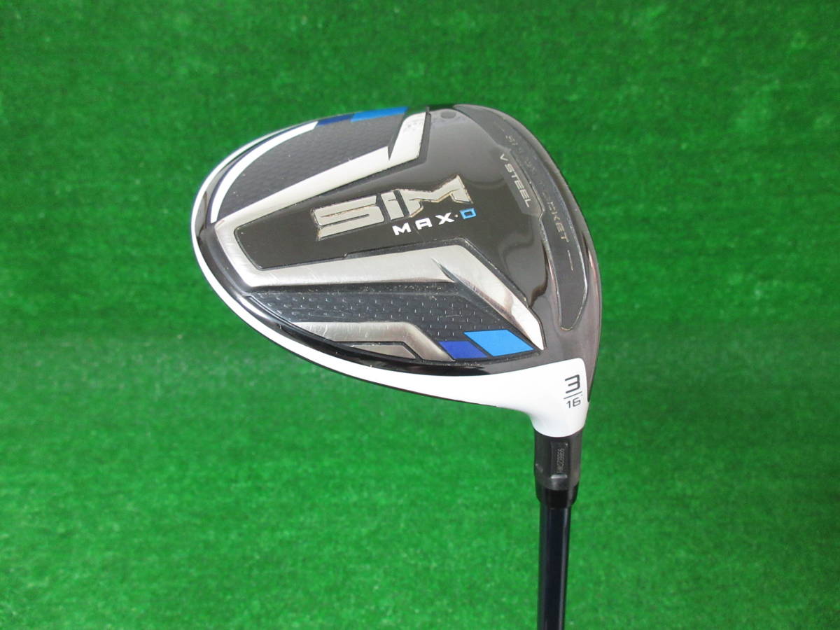 6280【TaylorMade】SIM MAX D 3W 16度 VENTUS Blue 6(S)装着 特注品 日本仕様 シム マックス ベンタス ブルー 中古品