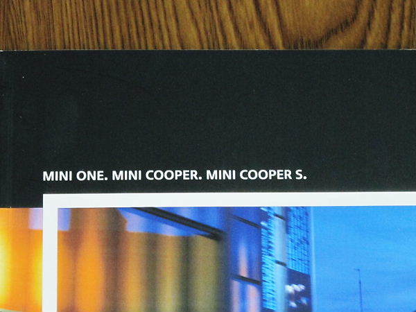 ◆◆ミニ　ミニワン、クーパー（S）　2009年10月版　カタログ新品◆◆_画像2