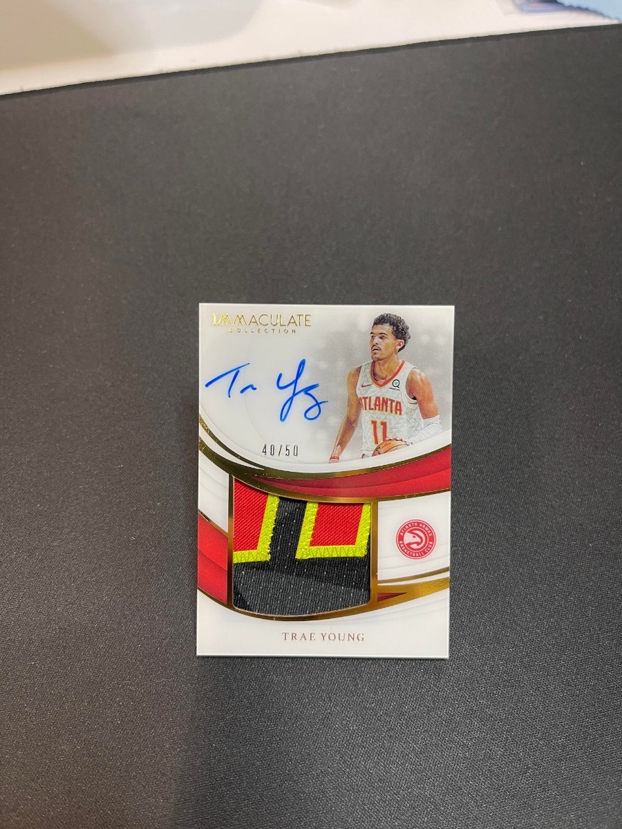 Trae Young 2018-19 Panini Immaculate Collection Premium Patch