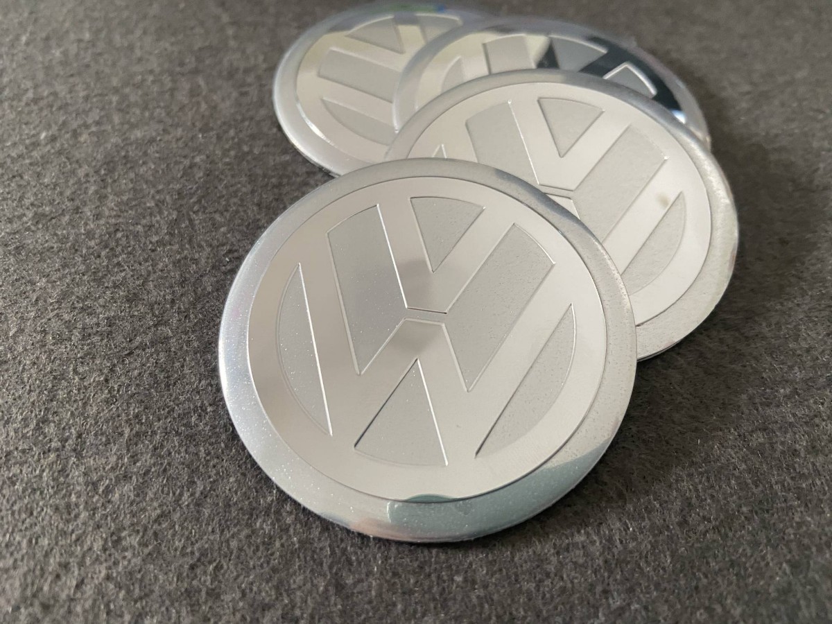 ★フォルクスワーゲン VOLKSWAGEN★444★ホイールセンターキャップシール ハブキャップシール 車用 4枚セット 直径56mm_画像4