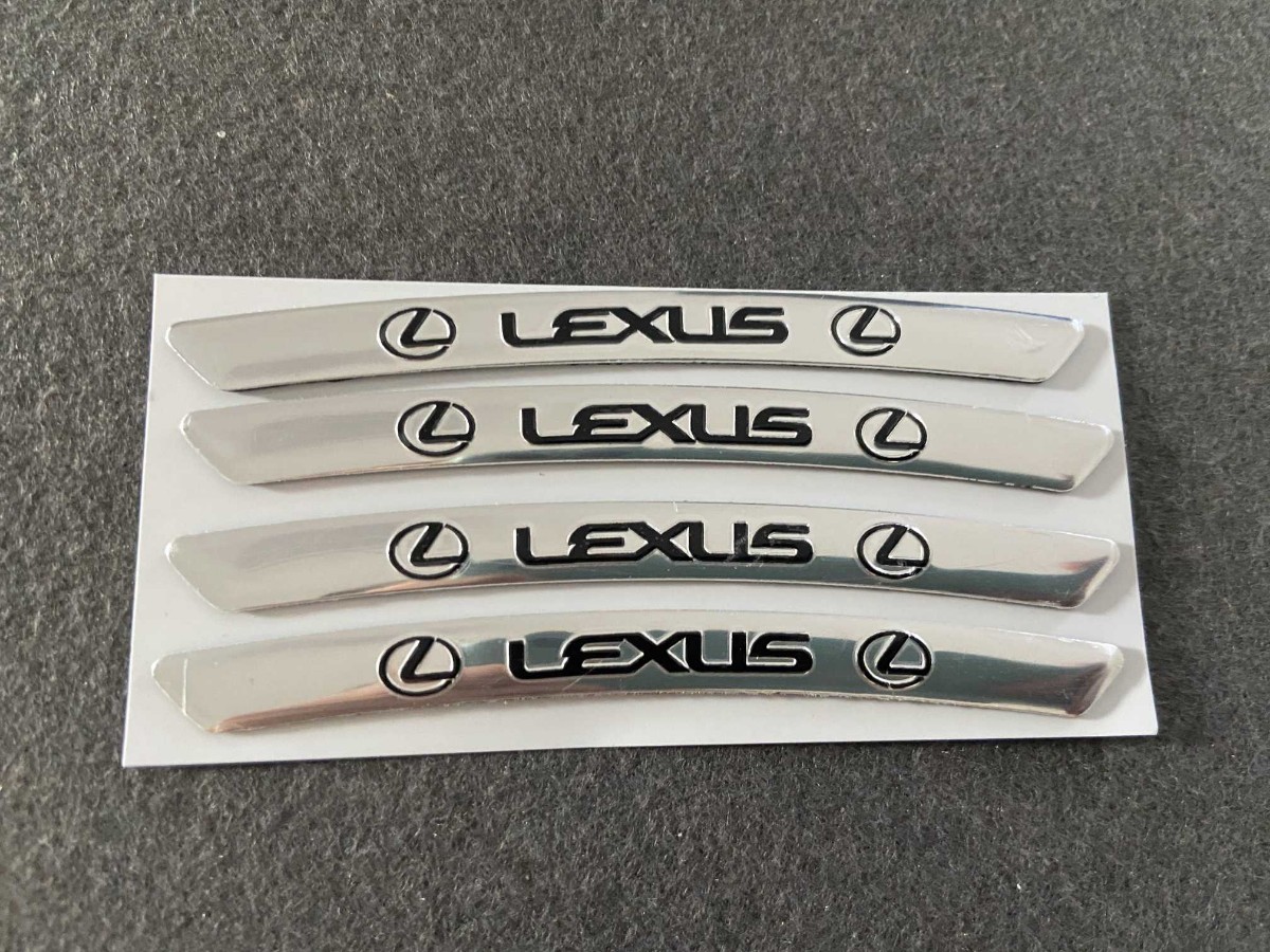 * Lexus LEXUS*38* колесо наклейка на обод оборудование орнамент значок переводная картинка стайлинг царапина ...4 шт. комплект 90mm aluminium автомобильный 