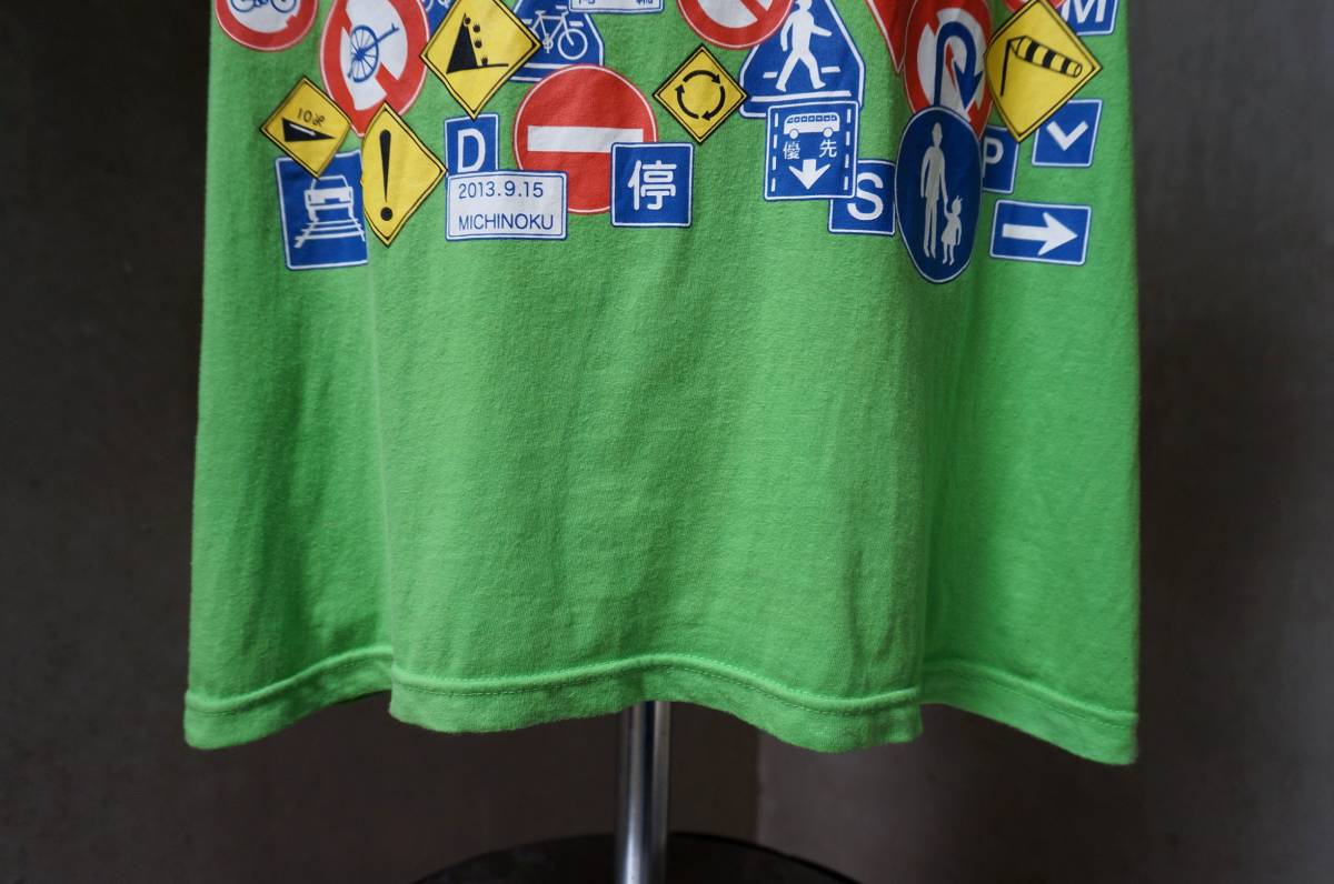 ラッカ LUCK'A ラッドウィンプス RADWIMPS AOTOXXX 青とメメメ 黄緑 半袖 Tシャツ Lの画像4
