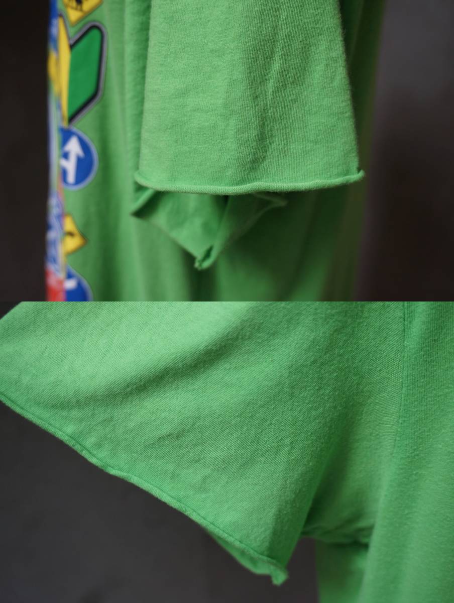 ラッカ LUCK'A ラッドウィンプス RADWIMPS AOTOXXX 青とメメメ 黄緑 半袖 Tシャツ Lの画像8