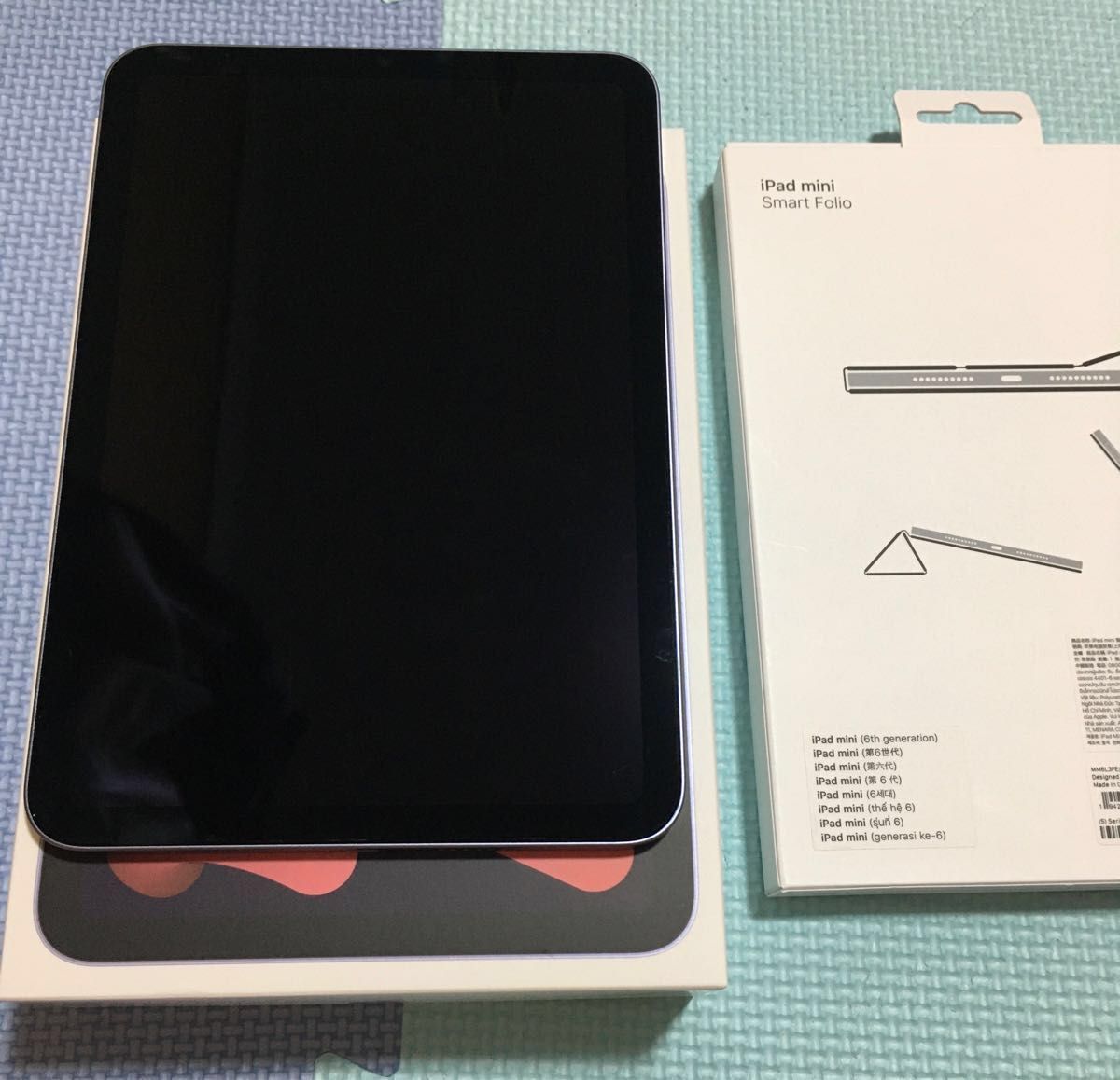 Apple iPad mini Wi-Fi 64GB パープル Smart Folio イングリッシュ