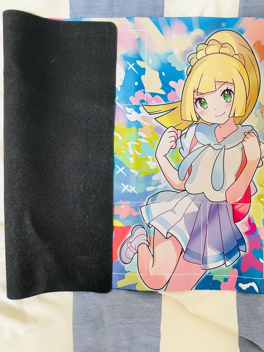 ポケモンカードゲーム】 リーリエ プレイマット がんばリーリエ ポケモンカードゲーム】 リーリエ プレイマット がんばリーリエ