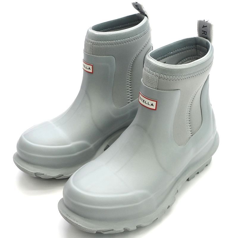 J02425 新品 STELLA McCARTNEY × HUNTER/ラバーブーツ 【サイズ:UK6