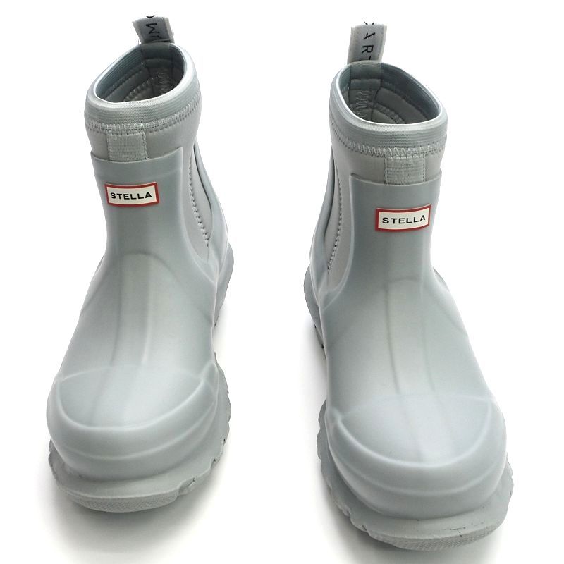 J02425 新品 STELLA McCARTNEY × HUNTER/ラバーブーツ 【サイズ:UK6