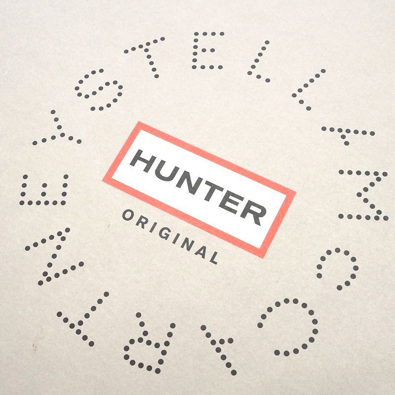 J02425 新品 STELLA McCARTNEY × HUNTER/ラバーブーツ 【サイズ:UK6