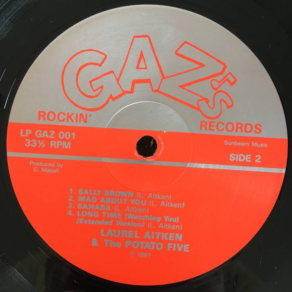 Floyd Lloyd & The Potato 5 Meet Laurel Aitken / Floyd Lloyd & The Potato 5　[Gaz's Rockin' Records - LP GAZ 001]_画像4