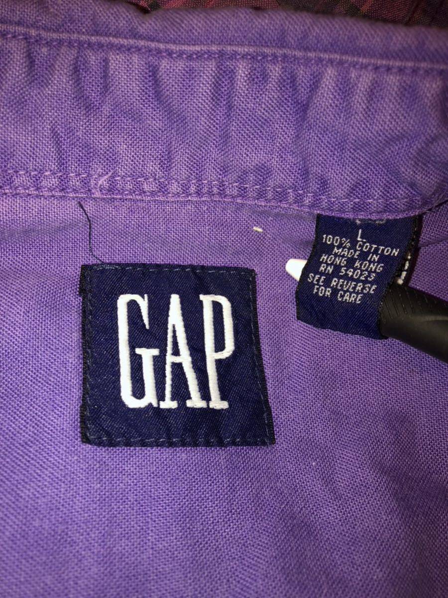 GAP(ギャップ)オールド長袖BDシャツ_画像4