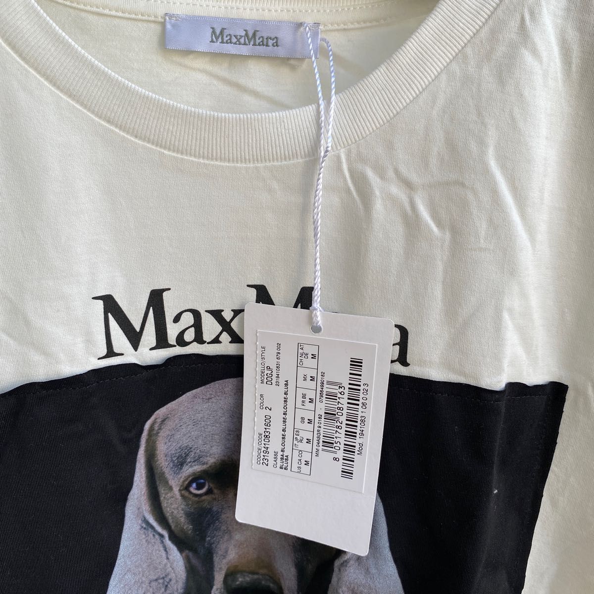 max mara ［表参道店＆オンライン限定］開店記念Tシャツ ウィリアム
