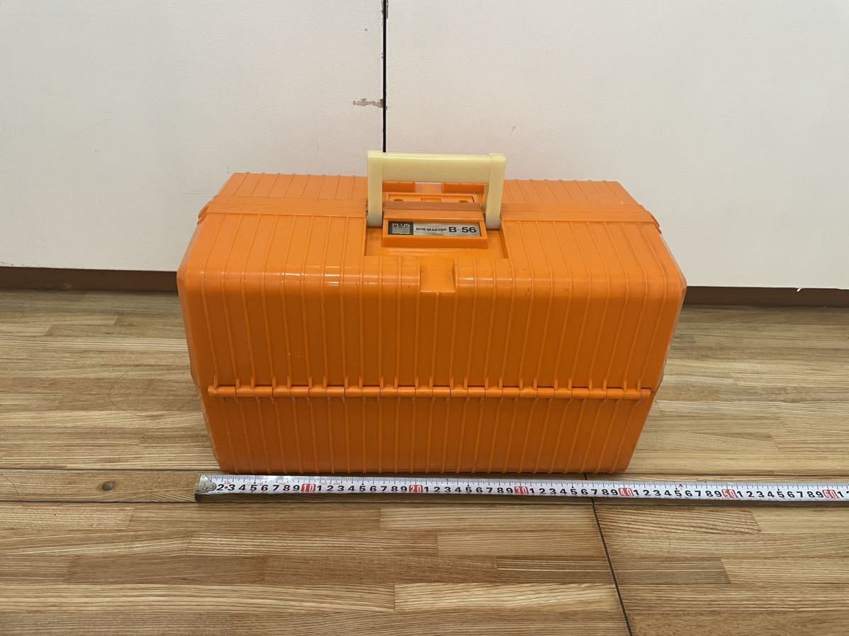 高質で安価 工具箱　HOZAN　BOXMASTER　B-56 ツールボックス　タックルボックス　オレンジ その他