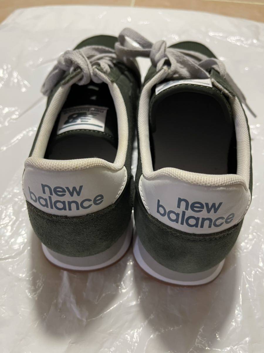 new balance ニューバランス　カジュアルシューズ　　　　9.5インチ 27.5cm ダークグリーン　未使用品_画像4