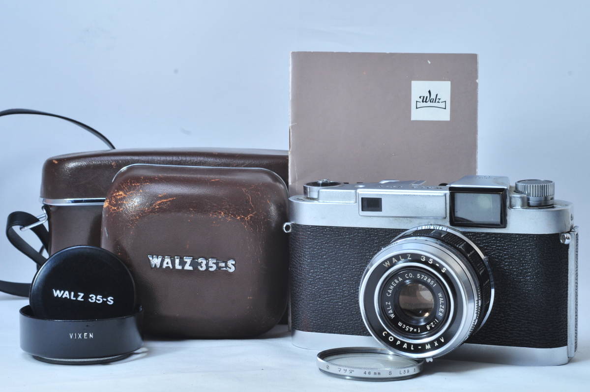 無料配達 Walz 35-S ワルツ３５ 35mm フィルム レンジファインダー