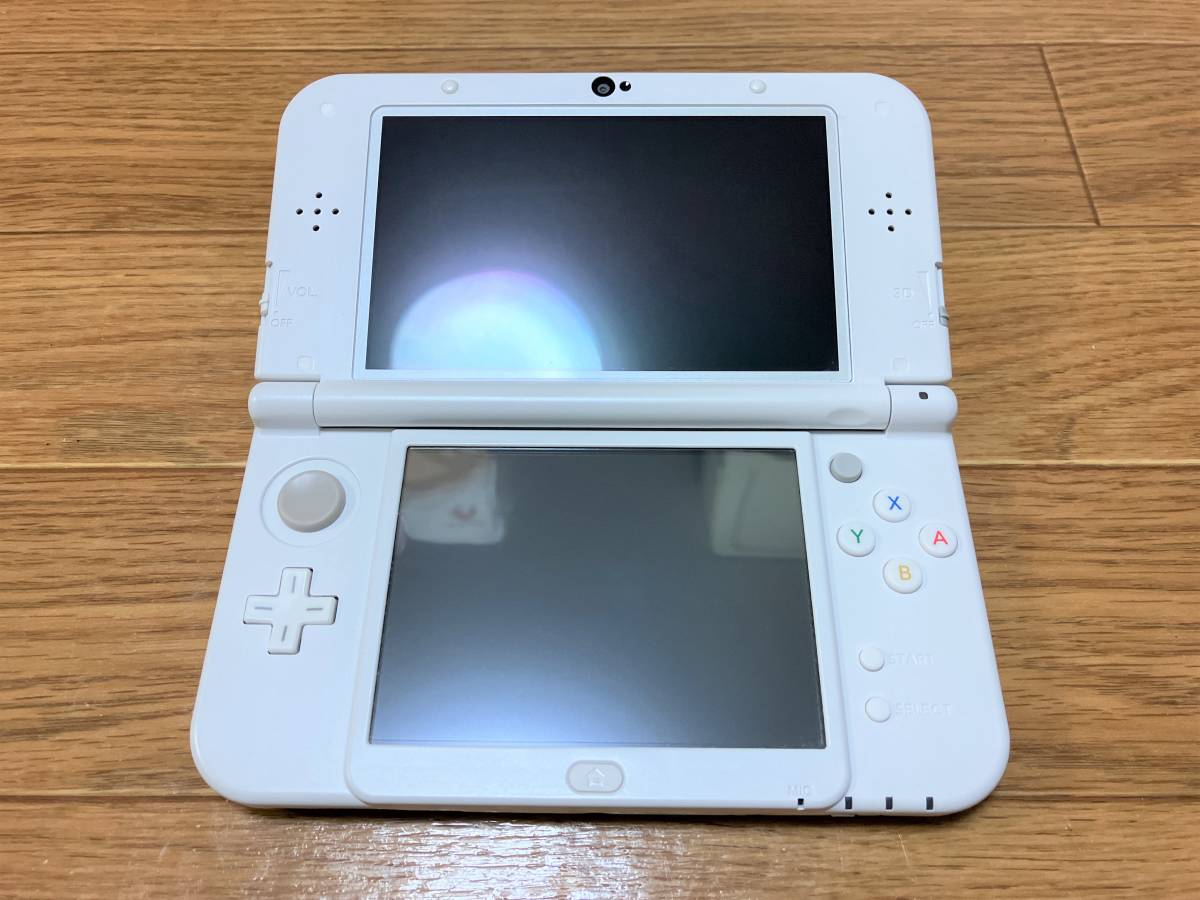 New ニンテンドー 3DS LL パールホワイト 任天堂 ips液晶 保護フィルム