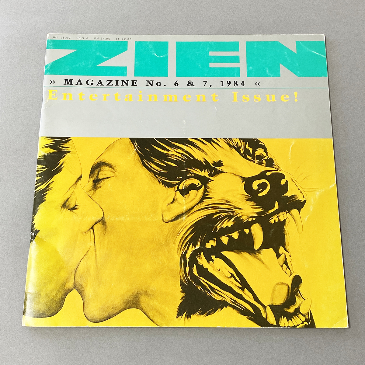 ZIEN Magazine No.6 & 7, 1984 Richard Prince Robert Longo リチャード・プリンス ロバート・ロンゴ 1980年代オランダのアートマガジン_画像1