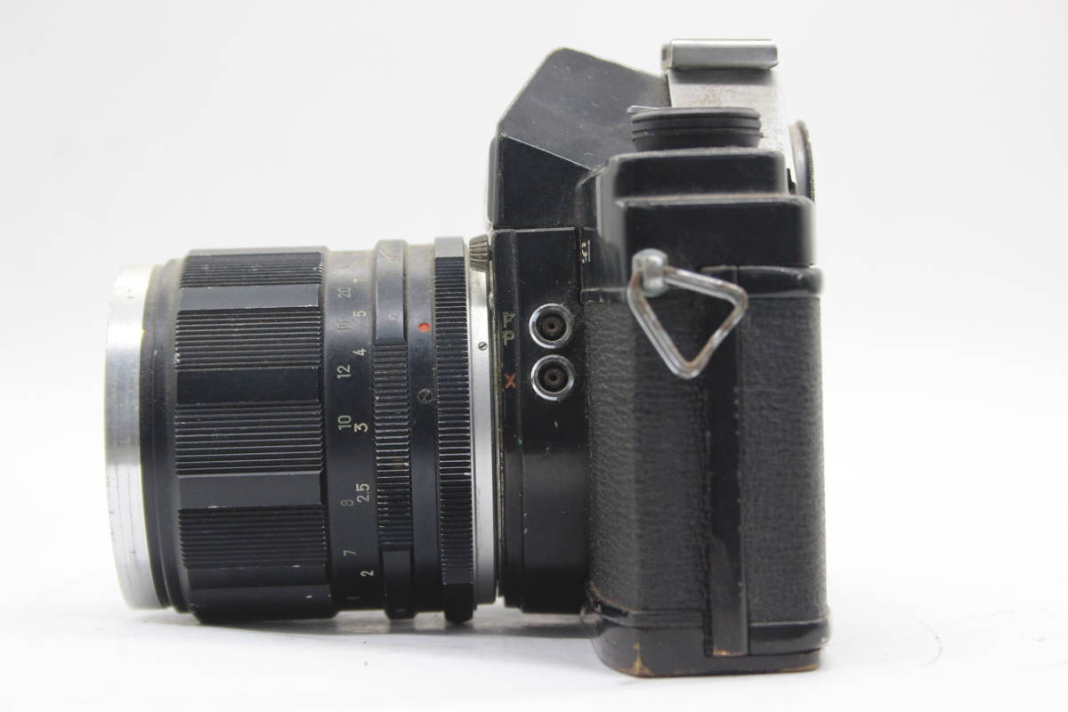 【訳あり品】 ミノルタ Minolta SR-1 ブラック AUTO TELE ROKKOR-QE 100mm F3.5 ボディレンズセット C5113の画像5