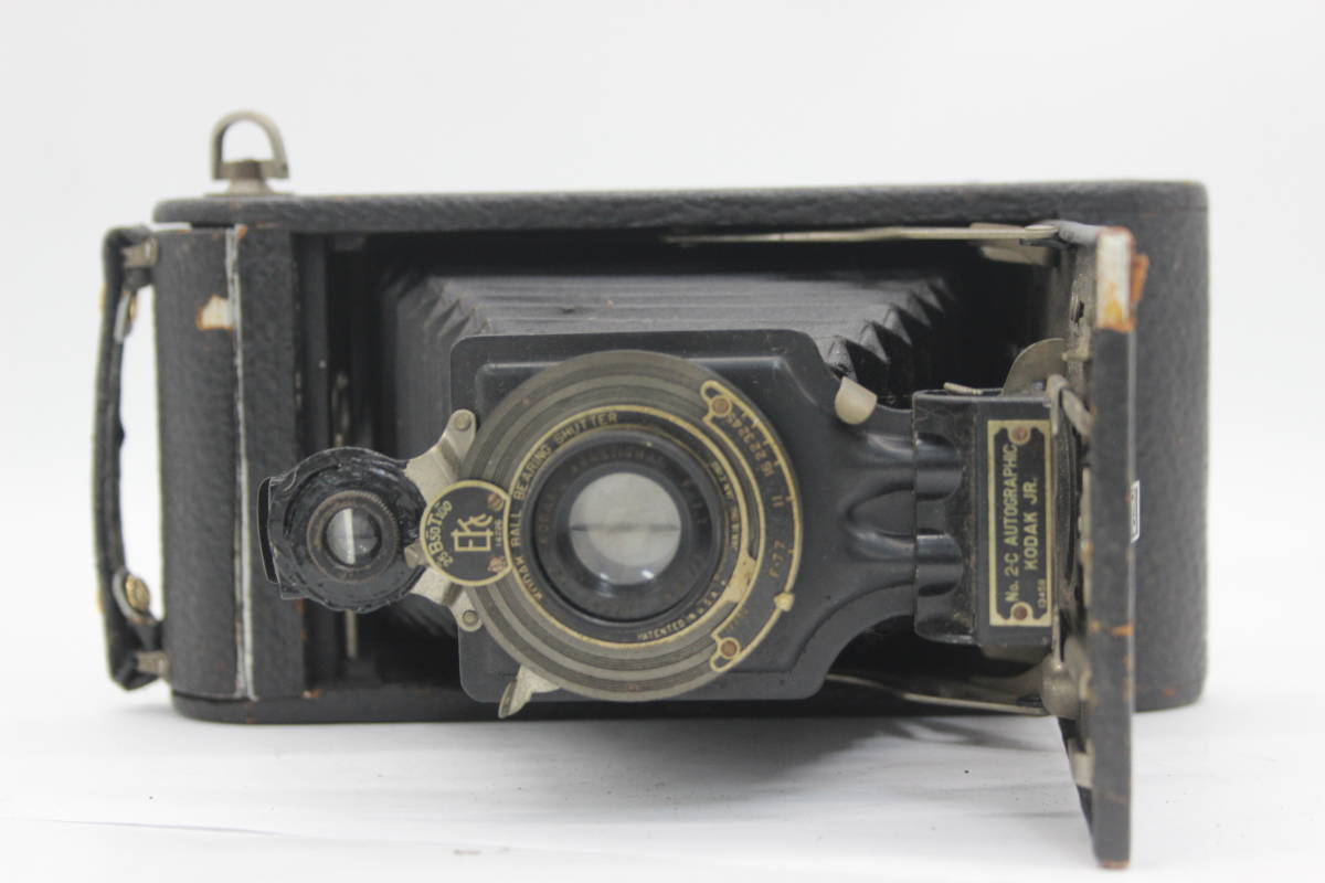 【返品保証】 コダック KODAK No-2-c AUTOGRAPHIC KODAK JR ANASTIGMAT 140mm F7.7 蛇腹カメラ C5116_画像2