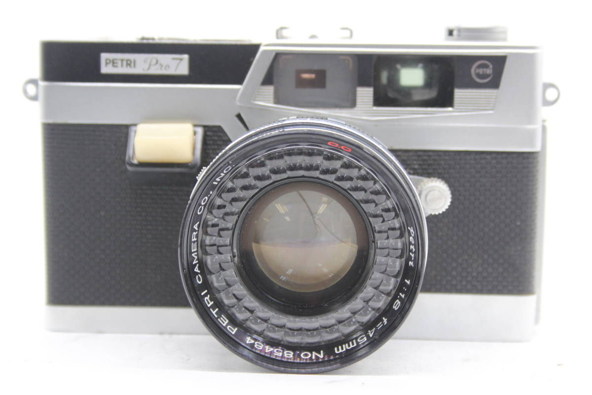 【返品保証】 ペトリ Petri CC petri 45mm F1.8 レンジファインダー カメラ C5248_画像2