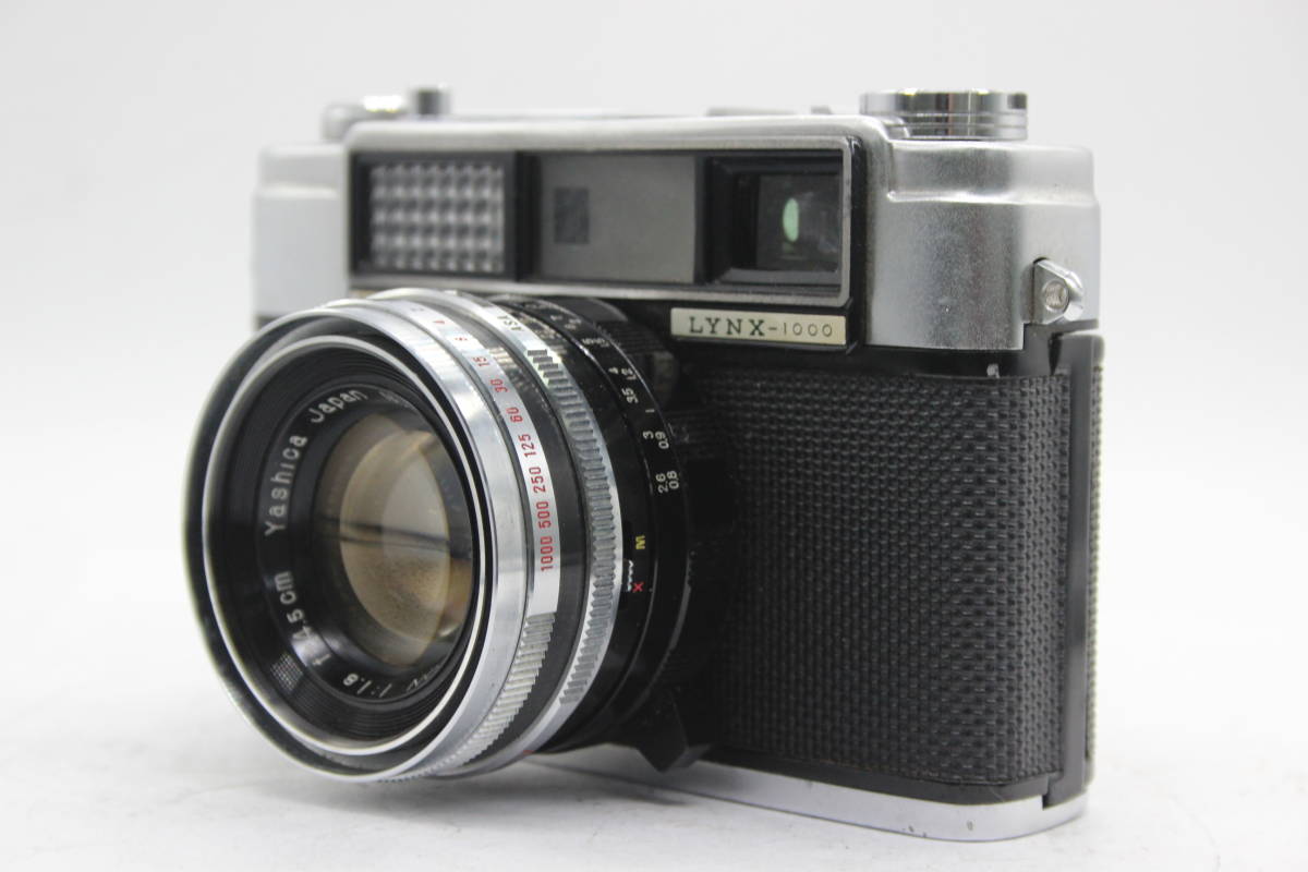 【返品保証】 ヤシカ Yashica LYNX-1000 YASHINON 4.5cm F1.8 レンジファインダー カメラ C5293_画像1