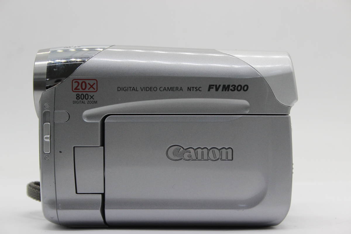 【返品保証】 【録画確認済み】キャノン Canon FV M300 20x バッテリー付き ビデオカメラ C6204_画像5