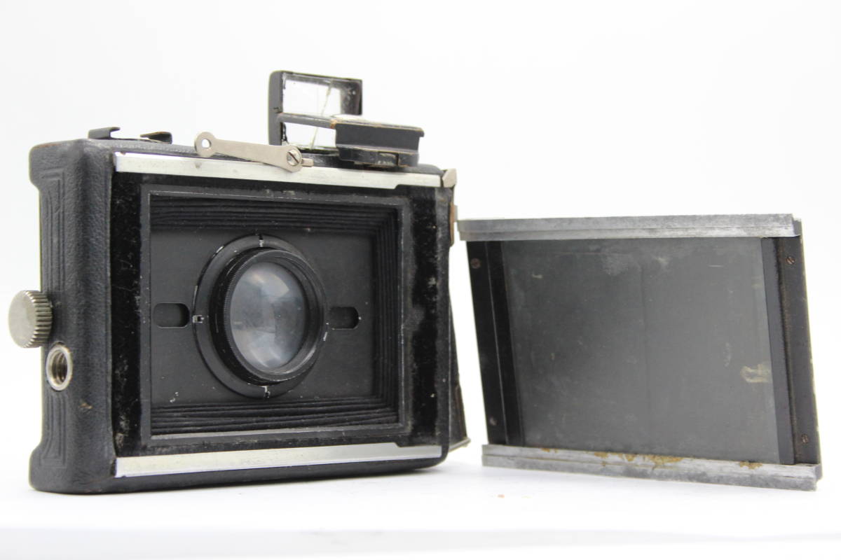 【訳あり品】 Plaubel Makina Frankfurt Anticomar 10cm F2.9 蛇腹カメラ C6246_画像8