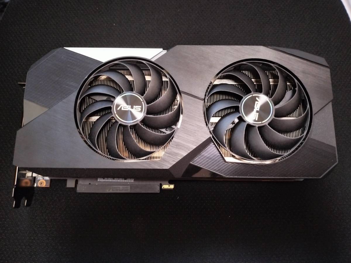 正常動作品】 Radeon RX6700XT グラフィックボード ASUS DUAL-RX6700XT