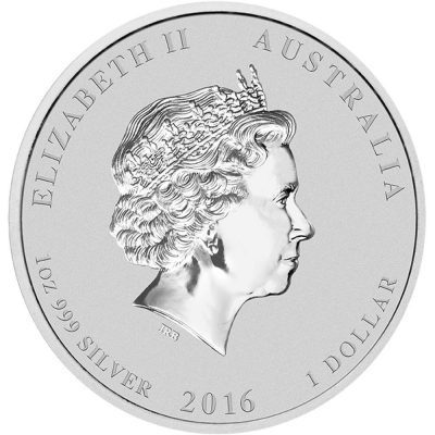[ письменная гарантия * коробка * капсулпа со стартером ] 2016 год ( новый товар ) Австралия [ удача * подарок ] оригинальный серебряный 1 унция серебряная монета 