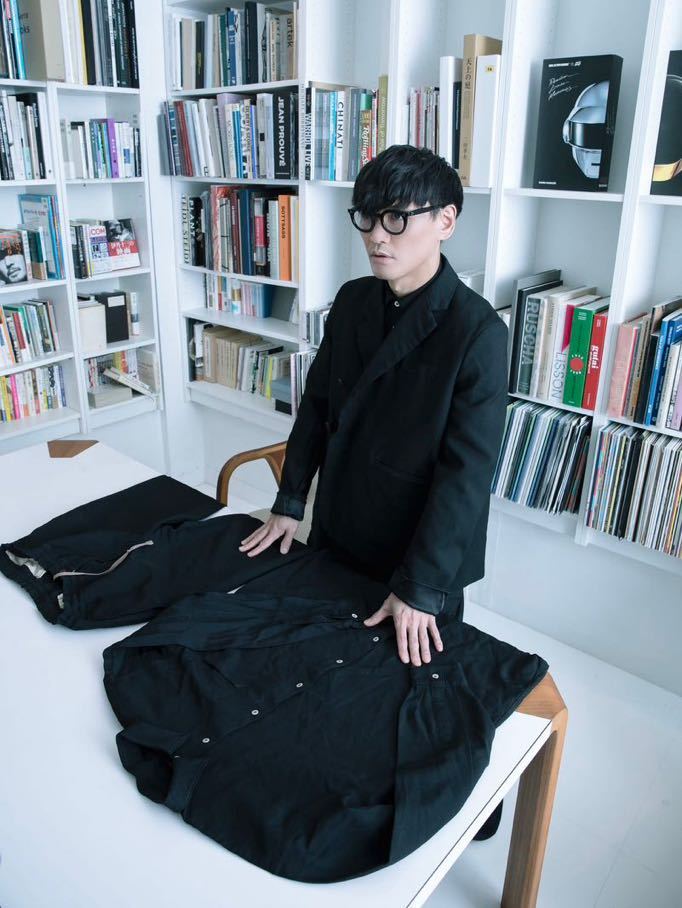 COMME des GARCONS HOMME PLUS 21SS 山口一郎着 ポリ縮絨シャツ