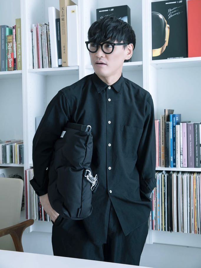 COMME des GARCONS HOMME PLUS 21SS 山口一郎着 ポリ縮絨シャツ コムデギャルソン オム プリュス CDG DEUX  SHIRT BLACK JUNYA WATANABE MAN