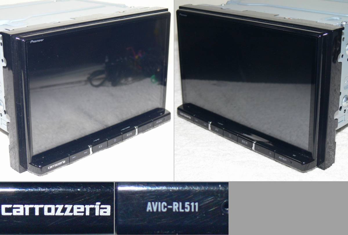 カロッツェリア 楽ナビ AVIC-RL511 8インチ大画面ナビ フルセグ地デジ