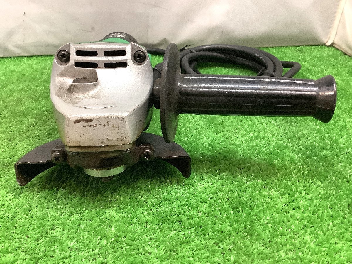 中古 HITACHI 日立工機 100mm 電気 ディスクグラインダ G10ST_画像5