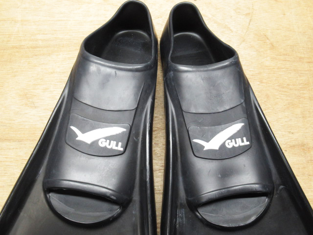 GULL ガル MEW ミュー フィン ブラック サイズL (27-28cm) ダイビング用品 フルフラット 管理C0522QR-B05の画像4